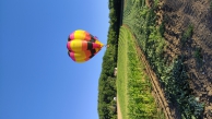 Ballon sur le terroir lotois