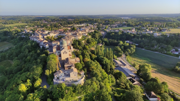 Castelnau montratier en Occitanie en montgolfière