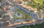 Castelnau montratier à bord d‘une montgolfière