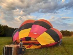 Asso quercy montgolfiere découverte d‘un aérostat lot